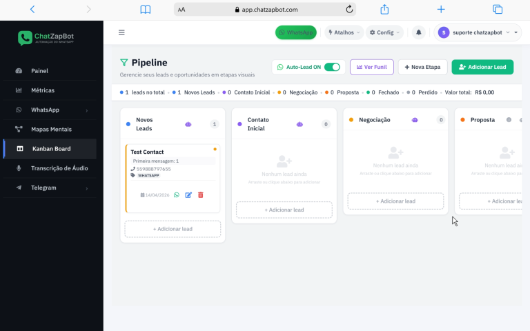 pipeline chatzapbot